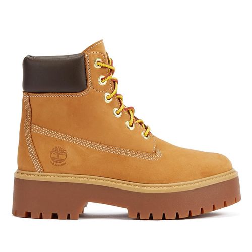 Timberland Bottes Pour Femmes En Nubuck Marron Avec Plateforme Premium De 6 Pouces - 40