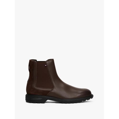 Bottes Chelsea Hybrides En Cuir Crantes Comfort Hilfiger Lth Mix Chelsea/Cocoa - 40