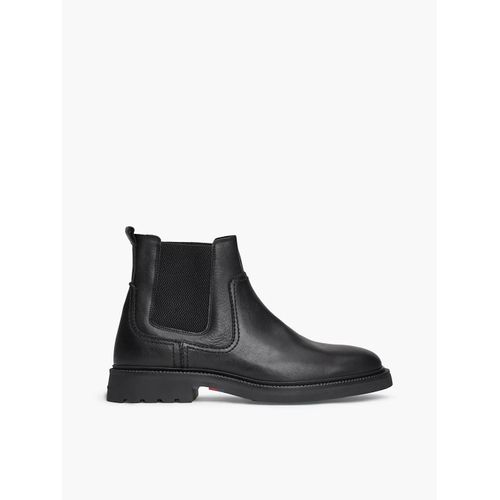 Bottes Chelsea Lgres En Cuir Hilfiger Comfort Lwt Lth Chelsea/Black - 44