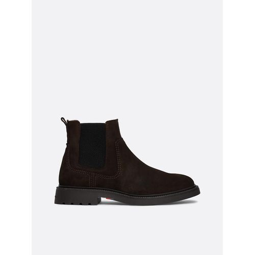 Bottes Chelsea Lgres En Daim Hilfiger Comfort Lwt Suede Chel/Dark Coffee - 42