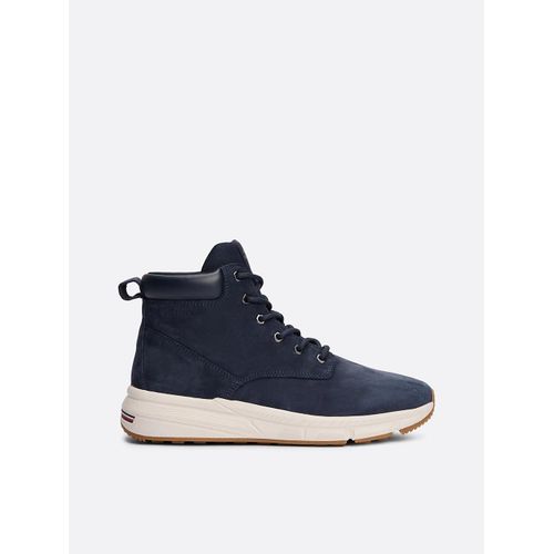 Bottes Hybrides En Cuir Light Hilifiger Nbk Hybrid Boot/Navy Blue - 46