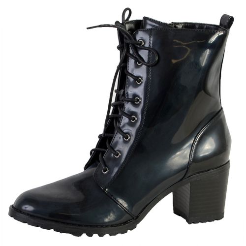 Bottine Lacet The Divine Factory Ql1626-C - Noir - 38