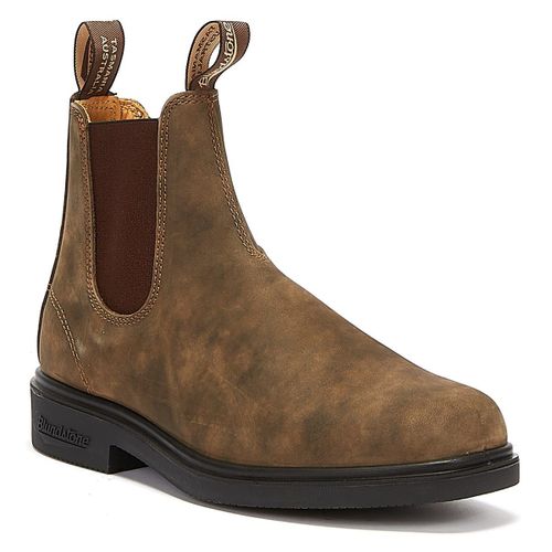 Blundstone Chelsea Dress 1306 Mens Rustic Brown Boots - 37