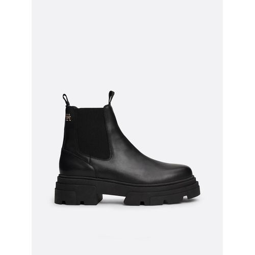 Bottines Chelsea En Cuir  Semelle paisse Combat Leather Low Chelsea/Black - 40