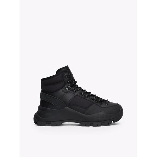 Bottines Chunky Hybrides En Cuir Tjw Feminine Hybrid Boot/Black - 42