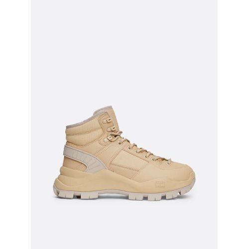 Bottines Chunky Hybrides En Cuir Tjw Feminine Hybrid Boot/Gentle Gold - 41