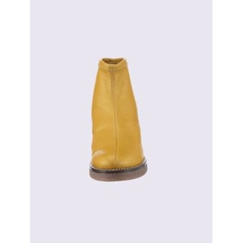Bottines De Fabrication Espagnole - - Jaune - 37