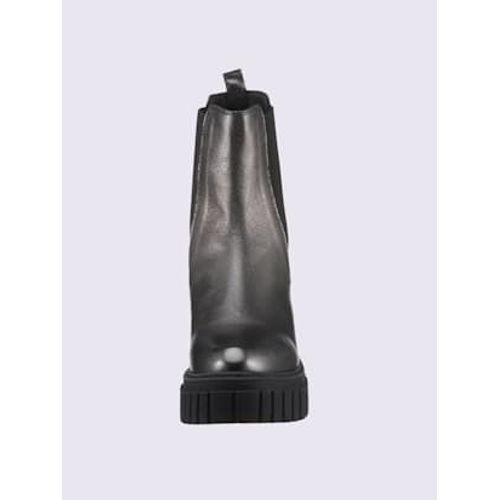Bottines De Fabrication Portugaise - - Anthracite-Metallis - 41