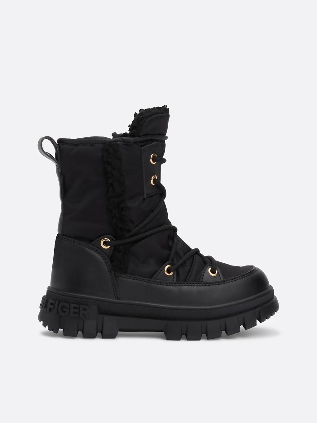 Bottines En Fausse Fourrure Fur Boot/Black - 39