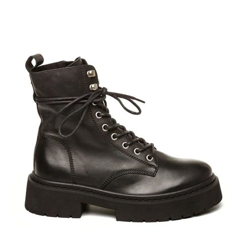 Bottines Femme Steve Madden Gusto Biker Noir