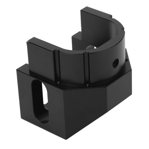 Bouchon D'extremite D'auvent De Camping-Car, Piece De Rechange En Aluminium Massif Noir Pour Quincaillerie Arrondie Sunchaser Ii