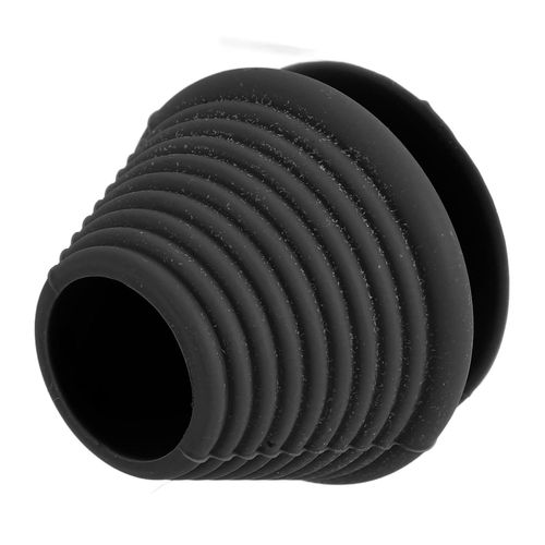 Bouchon De Baignoire En Silicone,Couvercle De Drain De Trop-Plein De Salle De Bains En Silicone Avec Ventouse,Couvercle De Vidange De Baignoire Protecteur De Canalisation (Black)