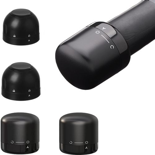 OUWO Lot De 2 Bouchons De Bouteille De Vin En Acier