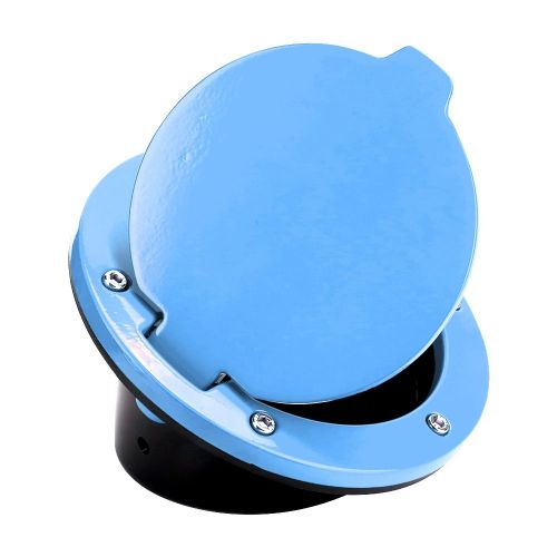 Bouchon De Reservoir De Carburant En Alliage D'aluminium Pour Jeep Wrangler Jk 4 Portes 2007-2016, Bleu