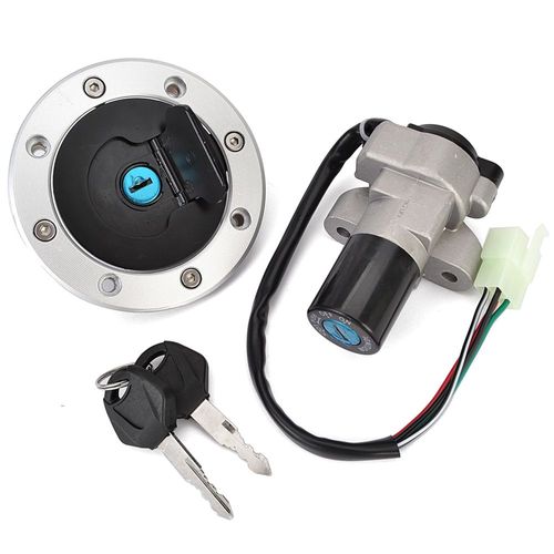 Bouchon De Rservoir De Carburant Gsx 600 750,Interrupteur De Sige Ville Avec Kit De Cl Pour Suzuki Gsx750 Gsxfemale Vx 800 Gsf400 M/N/P Bandit Rf 400 Gk78a - Type 1 Set