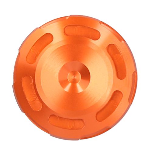 Bouchon De Reservoir De Liquide De Frein Arriere En Alliage D'aluminium, Couvercle De Reservoir D'huile Pour Yamaha Mt-125 Yzf-R1 Yzf-R25 (Orange)