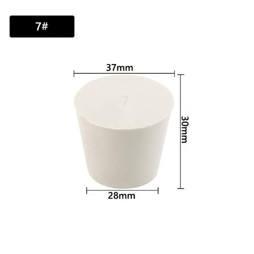 Bouchon En Caoutchouc De Laboratoire,26  1 Pice,000 --20 -,Bouchons Coniques Pour Tubes De Laboratoire - Type No.7 5pcs