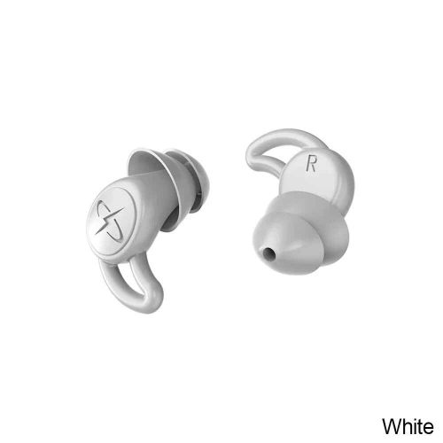 Bouchons D'oreille Anti-Bruit En Silicone Rutilisables,Rduction Sre Du Bruit Pour Dormir,Course,Tir,Voyage - Type D-2 Layer White #B
