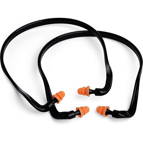 Bouchons D'oreilles En Silicone Antibruit  Protection Auditive Rutilisable Pour Le Tir Et La Construction, Confortables Et Srs
