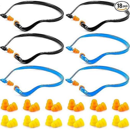 Bouchons DOreille Avec Sangles En Silicone Protection Auditive Et Bouchons DOreille De Rechange Bouchons DOreille Intra-Auriculaires Pour Dormir, Tirer, Voyager Et Travaux De Construction (18