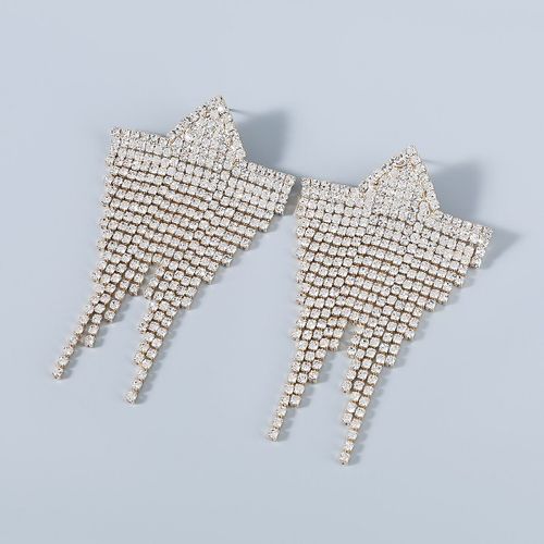 Boucles D'oreilles En Strass Scintillant, Pendentif Griffe, Style Femmes, Dner, Fte, Accessoires Bijoux  La Mode