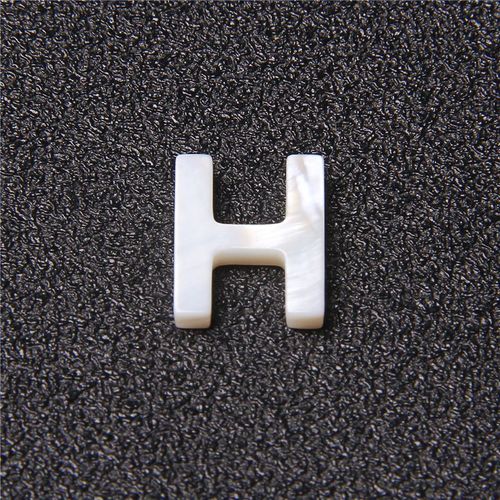 Boucles D'oreilles  Breloques En Nacre Naturelle Pour Femmes, Perles De Coquillage Blanc, Lettre Initiale, Perles Perces, Pendentif Bricolage, Bijoux Excutifs, 26 Lettres De L'alphabet