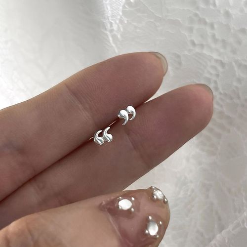 Boucles D'oreilles Corennes En Argent Pour Femmes Et Bol, Piercing, Perles  Vis, toiles, CUr, Sophia, Bijoux De Corps, Personnalit Simple, Cadeau