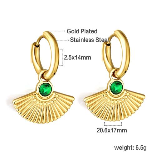 Boucles D'oreilles Croles De Forme Narpour Femmes, Pendentif Pendentif Design De Luxe, Vert, Rose, Cubique, Contre-Indiqu, Gnrateurs De Clips Ronds En Acier, Tendance 2023