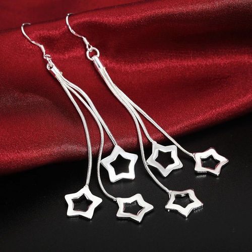 Boucles D'oreilles Croles Rondes Simples En Argent Regard 925 Pour Femmes,Bijoux De Charme De Fianailles De Mariage,Qualit Suprieure,Mode