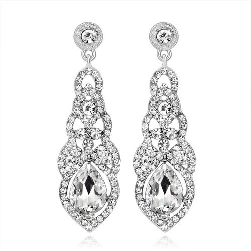 Boucles D'oreilles De Mariage En Cristal Pour Femmes, Nouvelle Mode, Couleur Noire Or, Pendentif De Marie Corenne, Cadeaux, 2021
