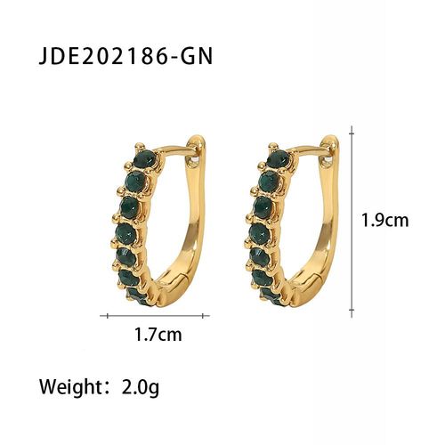 Boucles D'oreilles En Croix De Cristal Pour Femmes, Boucles D'oreilles Pendantes, Piercing Femme, Mode Corenne, Blanc, Vert, Gothique, Punk, Hip Hop