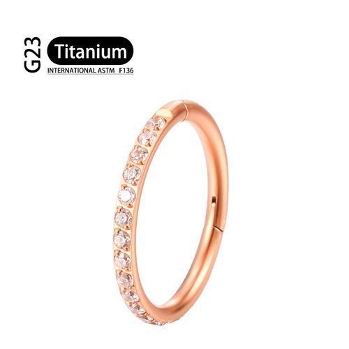 Boucles D'oreilles En Titane G23,Cerceau Rond,Tragus,Cartilage,Helix,Daith,Jules,Charnire,Clunicef,Segment Oreille,Anneau Antarctique,Piercing Corporel,Bijoux