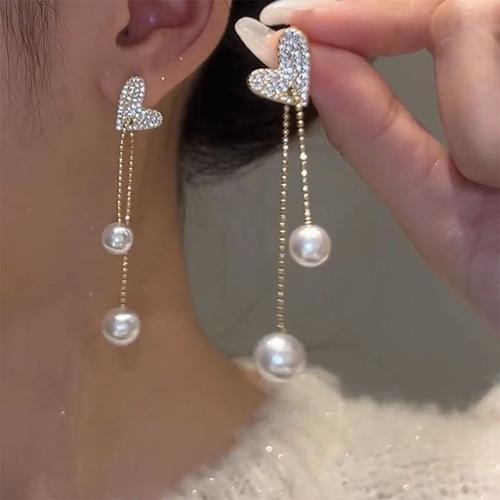 Boucles D'oreilles En Zircon Pour Femmes, Bijoux De Luxe, Style Coren,  La Mode, Nouvelle Collection 2022