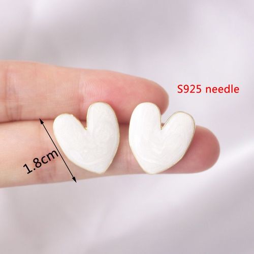 Boucles D'oreilles Gomtriques Creuses Pour Femmes Et Filles, Boucles D'oreilles Pendantes En Acrylique Blanc Cristal, Bijoux D'oreille Beiges, Mode Corenne, Nouveau