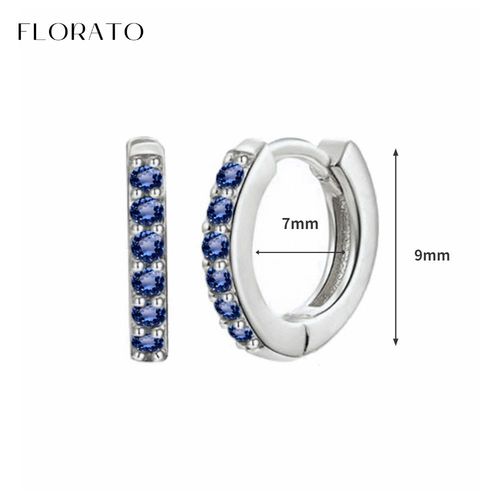 Boucles D'oreilles Goutte D'eau En Argent Regard 925 Pour Femmes, Bijoux De Mariage, Pendentif En Or, Bleu, Cristal, Diable, Mode