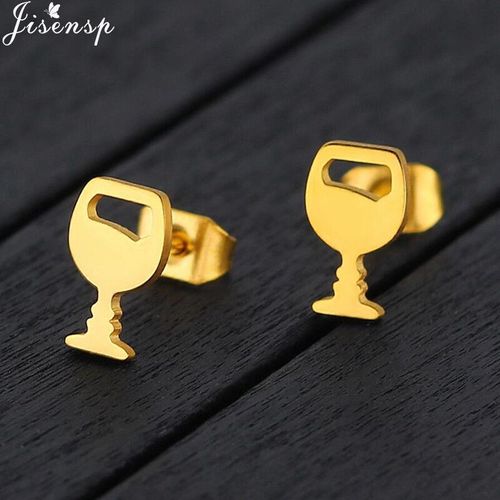 Boucles D'oreilles Multiples En Acier Inoxydable Pour Femme Et Enfant,Accessoires De Bijouterie,Minimaliste,Noir,Rond,toile,Lune,Croix,2024