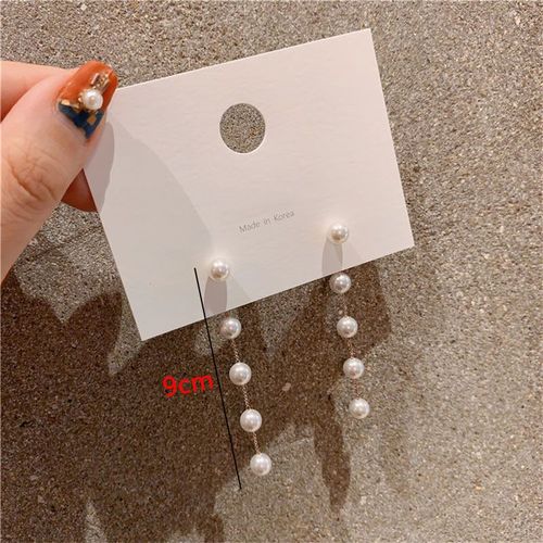 Boucles D'oreilles Pendantes En Cristal Pour Femmes, Boucles D'oreilles Pompon, Fil Mtallique, Document Dor, Mode Corenne, Nouveau