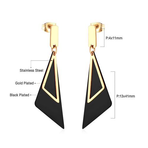 Boucles D'oreilles Pendantes Rondes En Acier Inoxydable Bijoux Corens, Coquillage Blanc Et Noir, Design Goutte De Lune Ovale Or, Pendentifs Chim2023
