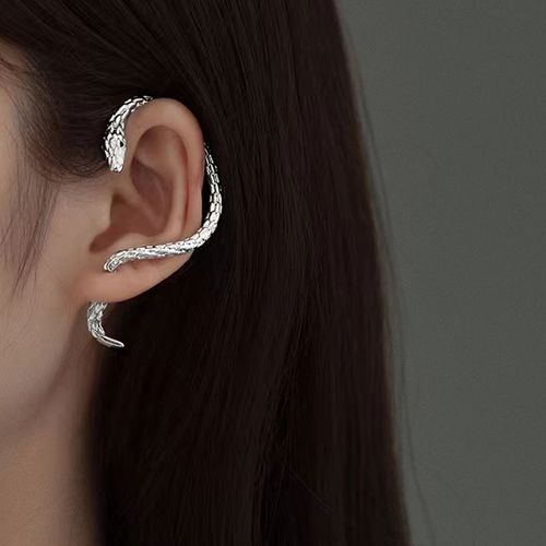 Boucles D'oreilles Punk Spider Claws Pour Femmes, Pas De Piercing, Rinitialisation D'oreille En Cristal Noir, Boucle D'oreille Araigne Fonce, Bijoux, Goth, Animal, 1pc