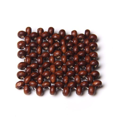 Boucles D'oreilles Rondes En Bois Fait  La Main, 5  10 Pices, Breloques Tisses En Rotin, Forme Gomtrique, Pendentif Pour Bricolage Fabrication De Bijoux