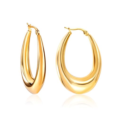 Boucles D'oreilles Rondes En Forme De Goutte D'eau Pour Fille Et Femme, Piercing pais En Acier, Couleur Rouge Et Vert,  La Mode