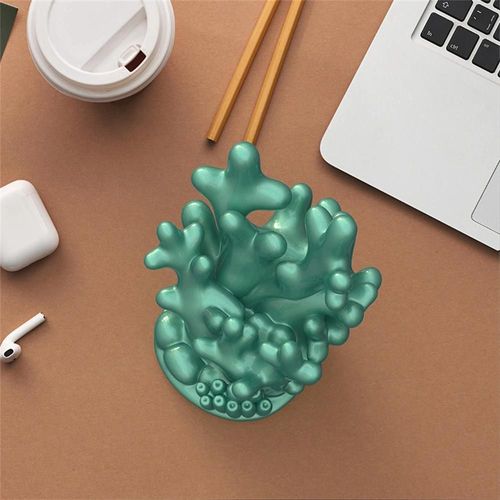 Bougie Artistique Cire Soft Casting Die 3d Corail Figure Staute Pochoir En Silicone