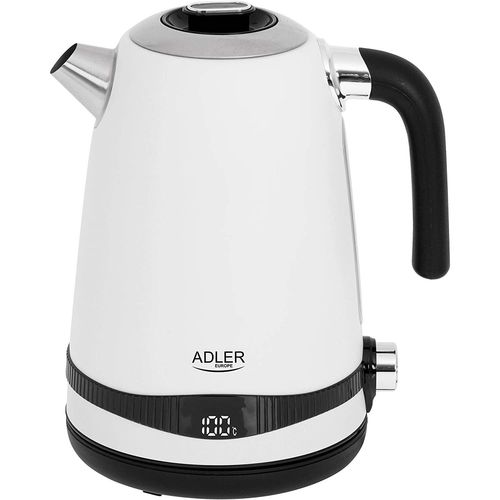 Bouilloire lectrique De 1,7l Avec cran Lcd Et Rgulation De Temprature 2200w Noir Blanc