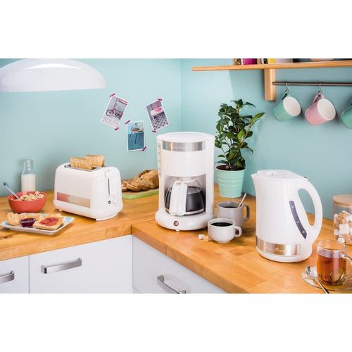 Bouilloire lectrique De 1,7l Sans Fil Avec Base 360 2400w Blanc