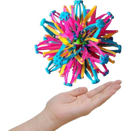 Boule De Respiration, Balle De Respiration Extensible Sphre | Balles De Fleurs Expansives  La Main, Jouet De Balle Magique Expansive Colore, Balle Rtrcie Arc-En-Ciel Pour