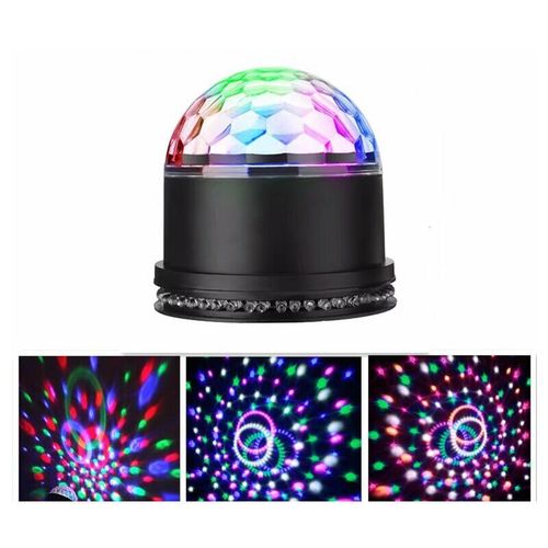 Boule Disco A Led, 51leds 12w 7 Couleurs Lampe Disco Lumiere De Fete Effet De Lumiere Rgb Eclairage De Scene Decoration De Lumiere De Fete goodnice