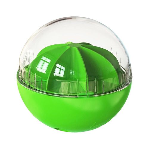 Boule Distributrice De Nourriture Pour Chien Et Chiot, Puzzle Avec Couvercle Transparent De Granaire, Boule De Distribution De Nourriture Avec Son Drle, Cercle De Fuite Amovible