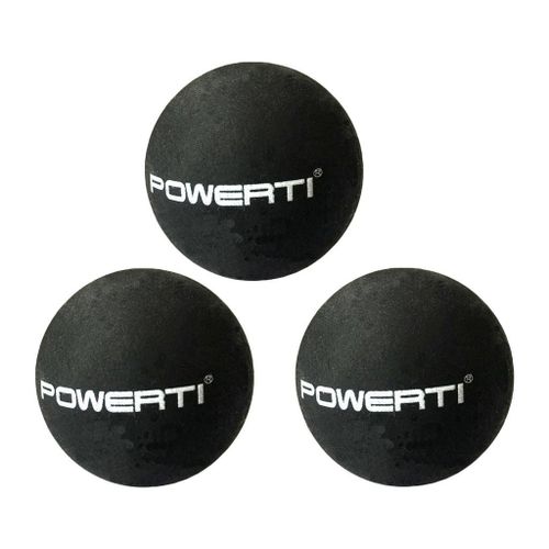 Boules De Squash Professionnelles 37mm, Double Points Jaunes, Balles D'entranement De Remplacement, Balles En Caoutchouc  Basse Vitesse, 3 Lots