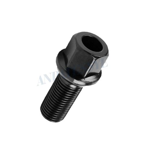 Boulons Ldp De Roue De Voiture Pour Vw, Golf, Jetta, Passat, Audi A4, Horizon, Noir, Accessoires De Voiture, Nouveau, M14 * 1.5, 27mm, 8d0601139d, 1pc