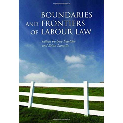 Boundaries And Frontiers Of Labour Law: Goals And Means In The Regulation Of Work   de Guy Davidov  Format Reli 